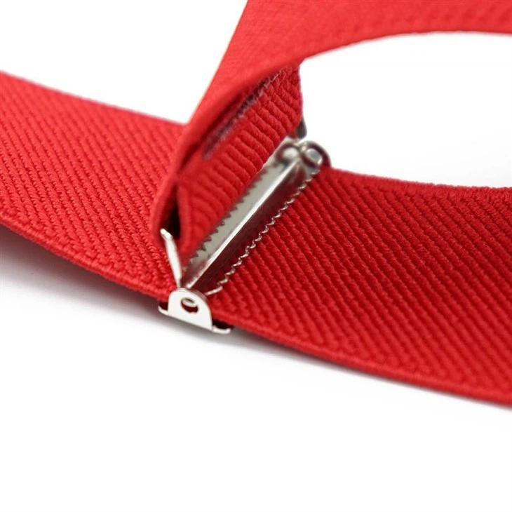 5 Mens Red Suspender(001)