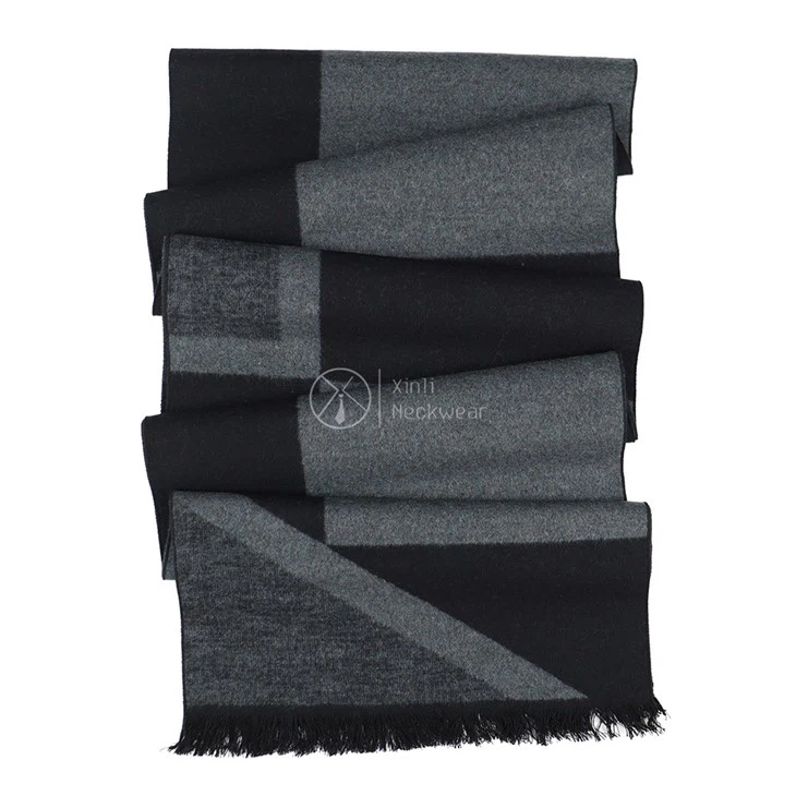 Check Wool Scarf