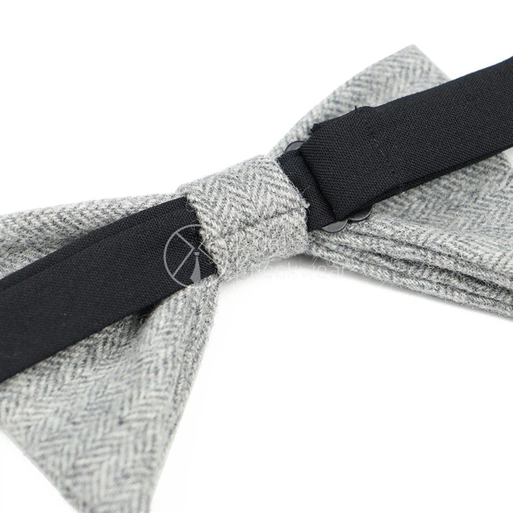 Herringbone Bow Tie
